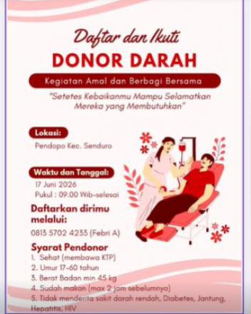 KEGIATAN DONOR DARAH